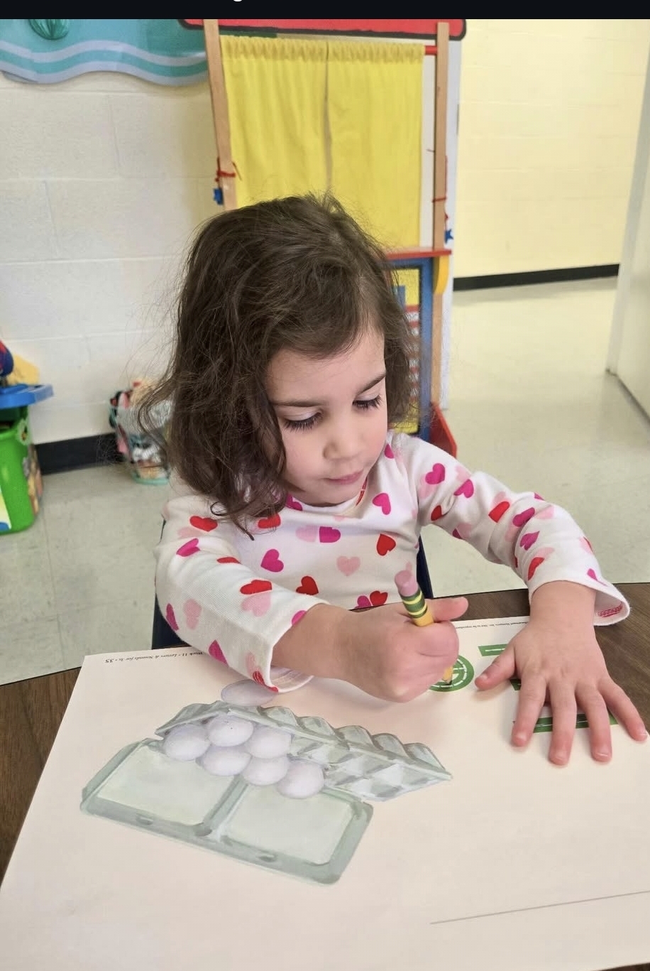 Children learning in the classroom